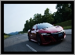 Honda NSX, Droga